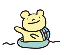 bear turtle bear sticker #13725174