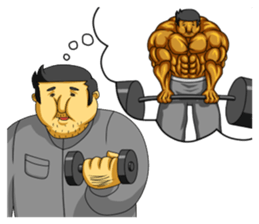 Workers of the town factory 2 sticker #13725340