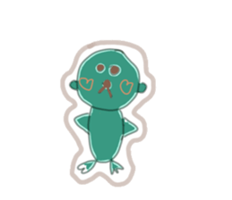Weird Monster sticker #13725358