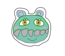 Weird Monster sticker #13725363