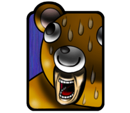 Bear man of the forest sticker #13725919