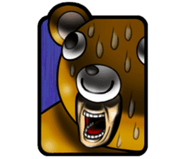 Bear man of the forest sticker #13725919
