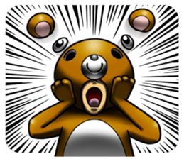 Bear man of the forest sticker #13725927