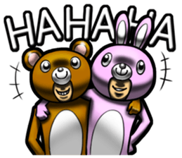 Bear man of the forest sticker #13725931