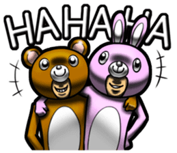 Bear man of the forest sticker #13725931