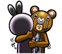 Bear man of the forest sticker #13725934