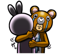 Bear man of the forest sticker #13725934