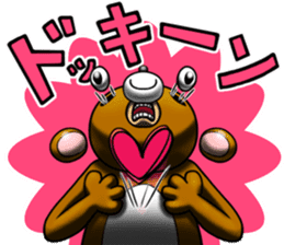 Bear man of the forest sticker #13725935