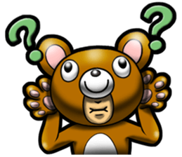 Bear man of the forest sticker #13725939