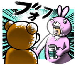 Bear man of the forest sticker #13725944