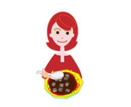 yumichan_Eat sticker #13725964