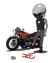 Ride naked bike animation2 sticker #13726003