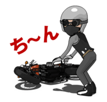 Ride naked bike animation2 sticker #13726004