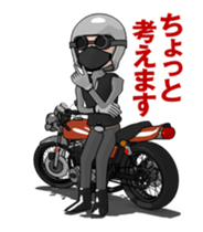 Ride naked bike animation2 sticker #13726007
