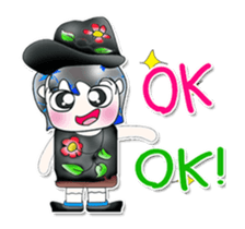 Hi! My name is Osamu.^__^ sticker #13726062