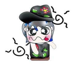 Hi! My name is Osamu.^__^ sticker #13726070