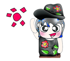 Hi! My name is Osamu.^__^ sticker #13726078