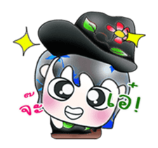 Hi! My name is Osamu.^__^ sticker #13726080