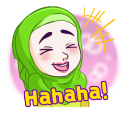 Hanna Hijab Girl sticker #13726398