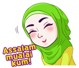 Hanna Hijab Girl sticker #13726399