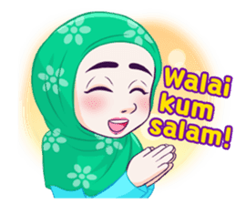 Hanna Hijab Girl sticker #13726400