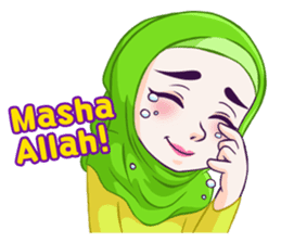 Hanna Hijab Girl sticker #13726402