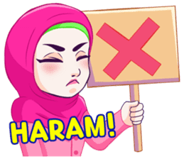 Hanna Hijab Girl sticker #13726404