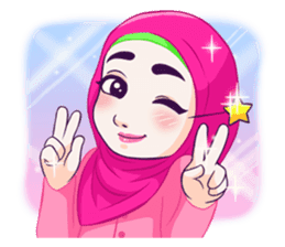 Hanna Hijab Girl sticker #13726405