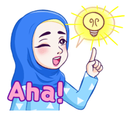 Hanna Hijab Girl sticker #13726406