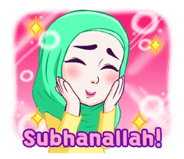 Hanna Hijab Girl sticker #13726407