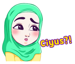Hanna Hijab Girl sticker #13726413