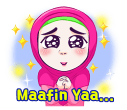 Hanna Hijab Girl sticker #13726418