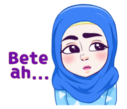 Hanna Hijab Girl sticker #13726423