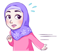 Hanna Hijab Girl sticker #13726428
