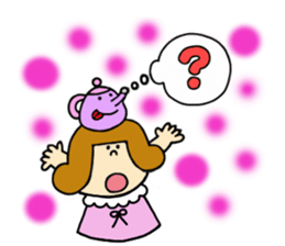 momoly & anom-chan sticker #13726624