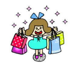 momoly & anom-chan sticker #13726640