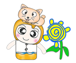 My name is Hayato.^__^ I love cat. sticker #13726946