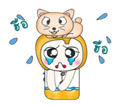 My name is Hayato.^__^ I love cat. sticker #13726947