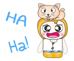 My name is Hayato.^__^ I love cat. sticker #13726949