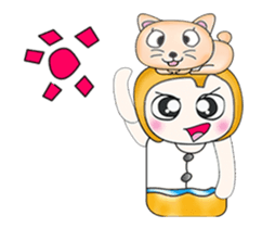 My name is Hayato.^__^ I love cat. sticker #13726958