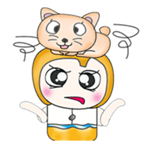 My name is Hayato.^__^ I love cat. sticker #13726959