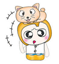 My name is Hayato.^__^ I love cat. sticker #13726963