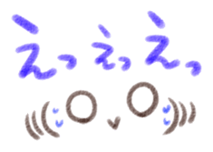 Crayon KAOMOJI Sticker sticker #13727064