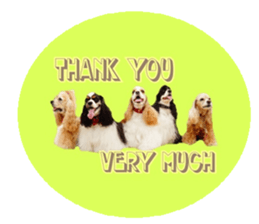 kyawa kyawa cocker sticker #13727977