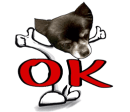 ROKU is a smart dog. 2 sticker #13728048