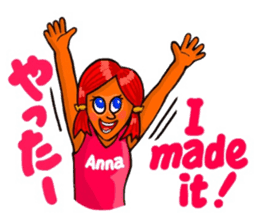 Talking with Anna sticker #13728211