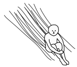 Super high spirits man sticker #13728685