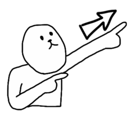 Super high spirits man sticker #13728699