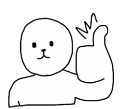 Super high spirits man sticker #13728700