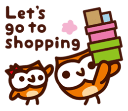 Happy OWL Hoo_3.Going out_English_ver sticker #13728887